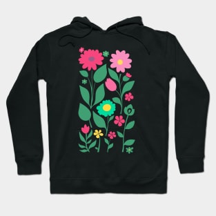 plant pattern Hoodie